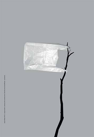 Plakat Natalii Wilczak i Marka Kucińskiego „Jedenaste: Nie produkuj śmieci” 120 x 180 cm